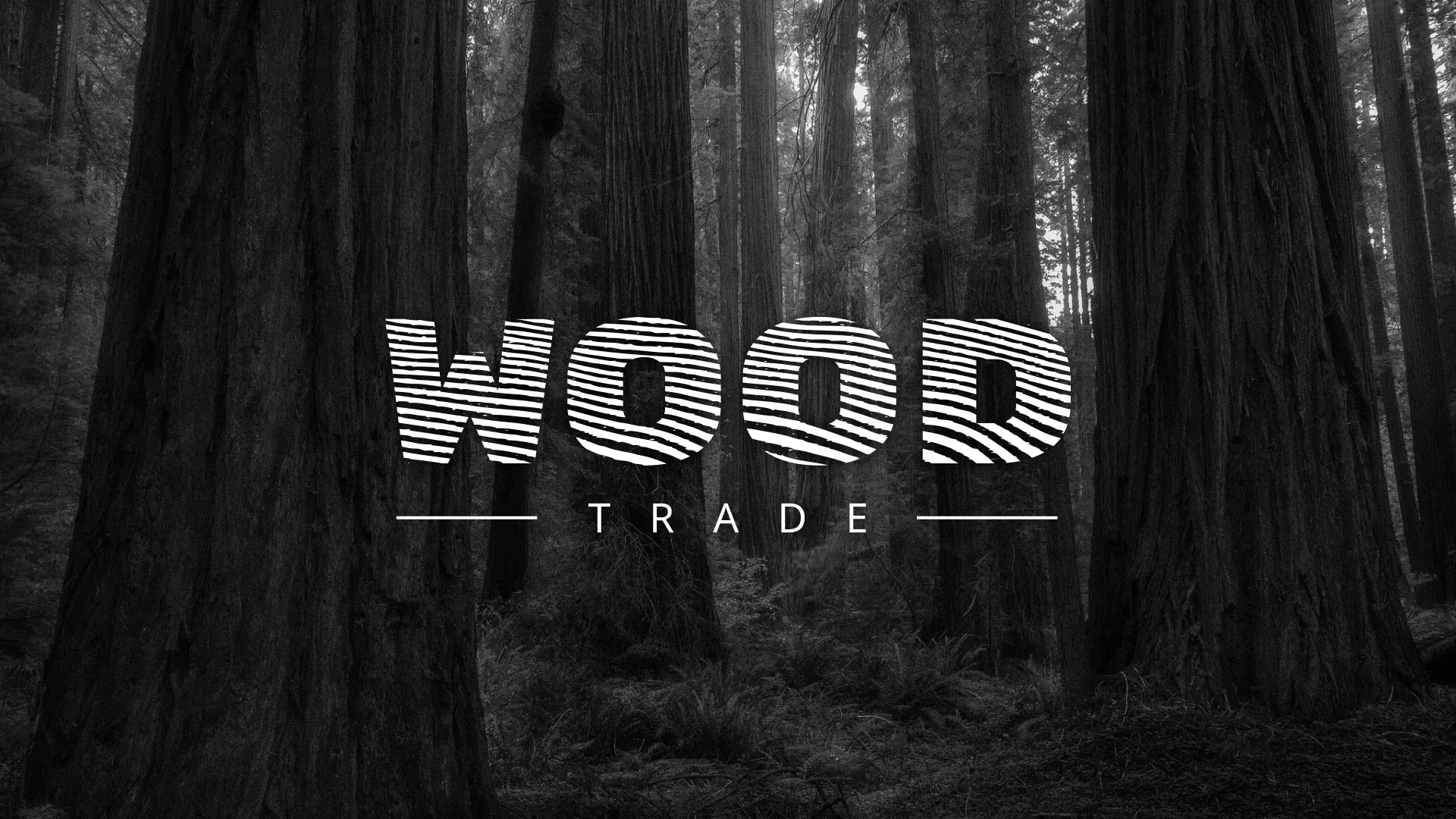 Разработка логотипа для компании «Wood Trade» в Лихославле